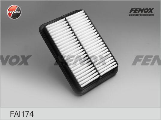 Fenox FAI174 - Повітряний фільтр autocars.com.ua