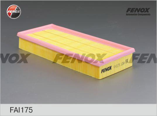 Fenox FAI175 - Повітряний фільтр autocars.com.ua