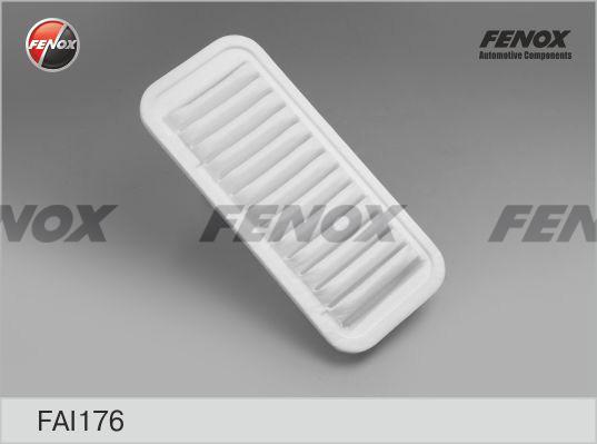 Fenox FAI176 - Повітряний фільтр autocars.com.ua
