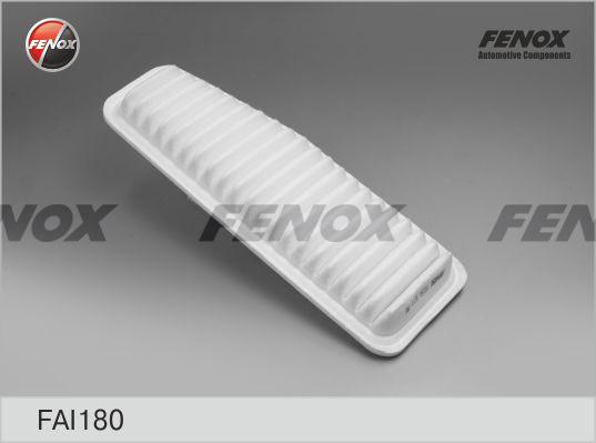 Fenox FAI180 - Повітряний фільтр autocars.com.ua