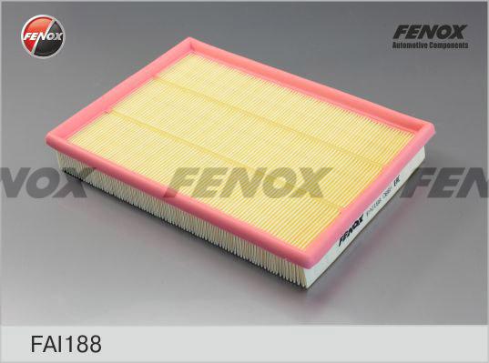 Fenox FAI188 - Повітряний фільтр autocars.com.ua