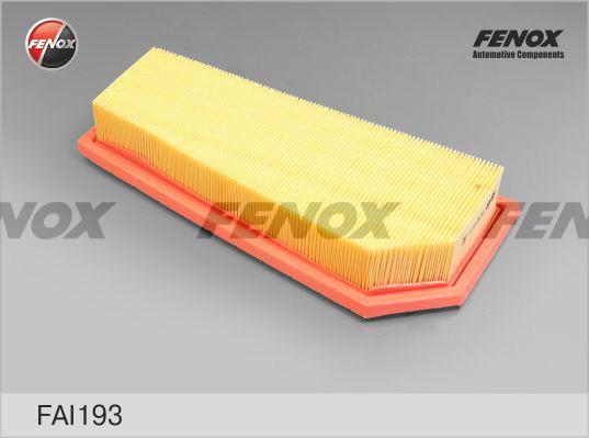 Fenox FAI193 - Фильтр возд. autodnr.net
