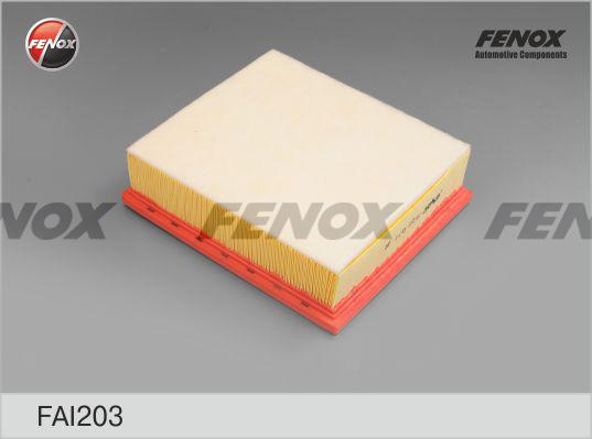Fenox FAI203 - Воздушный фильтр avtokuzovplus.com.ua