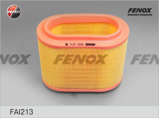 Fenox FAI213 - Повітряний фільтр autocars.com.ua