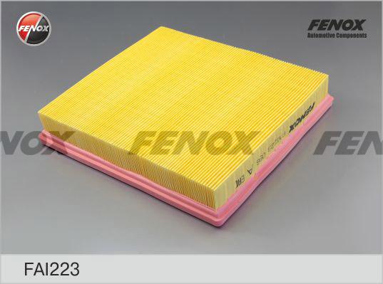 Fenox FAI223 - Повітряний фільтр autocars.com.ua