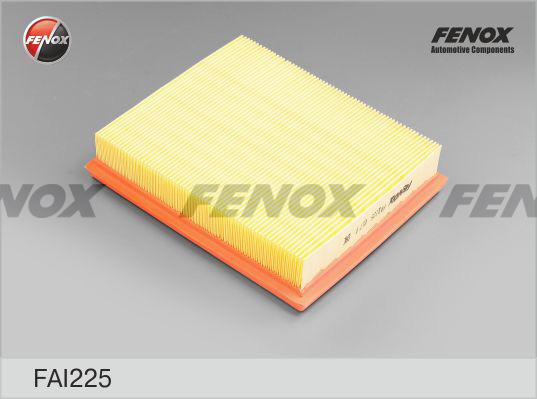 Fenox FAI225 - Повітряний фільтр autocars.com.ua