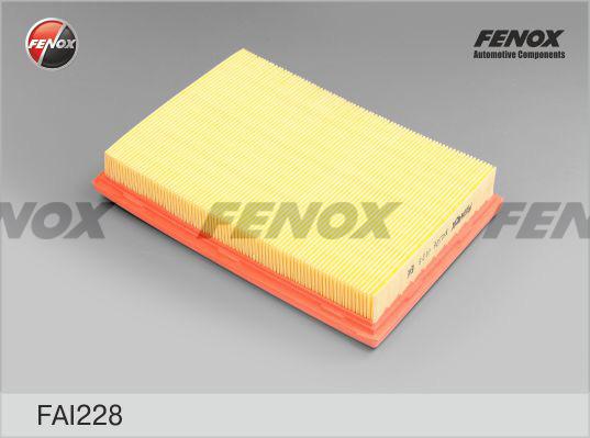 Fenox FAI228 - Повітряний фільтр autocars.com.ua