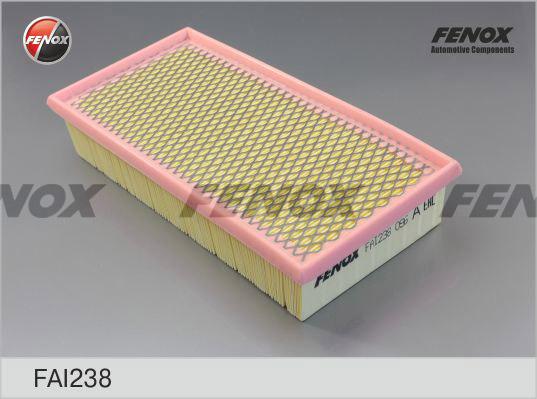 Fenox FAI238 - Повітряний фільтр autocars.com.ua