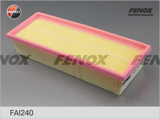 Fenox FAI240 - Повітряний фільтр autocars.com.ua
