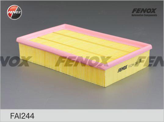 Fenox FAI244 - Повітряний фільтр autocars.com.ua