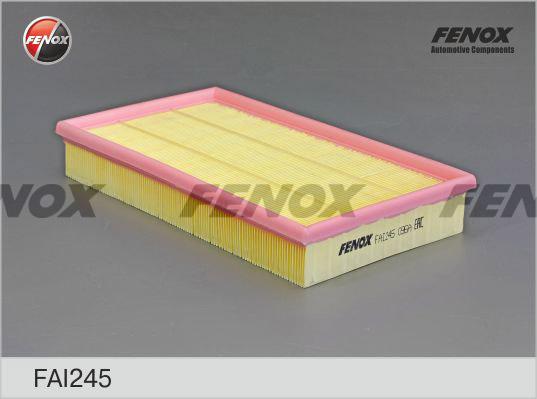 Fenox FAI245 - Повітряний фільтр autocars.com.ua