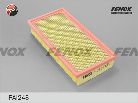 Fenox FAI248 - Воздушный фильтр avtokuzovplus.com.ua