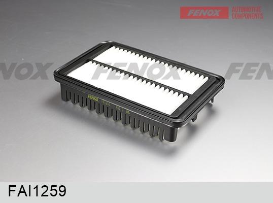 Fenox FAI259 - Повітряний фільтр autocars.com.ua
