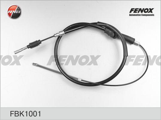 Fenox FBK1001 - Тросик, cтояночный тормоз avtokuzovplus.com.ua