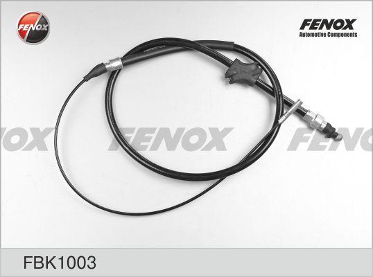 Fenox FBK1003 - Тросик, cтояночный тормоз autodnr.net