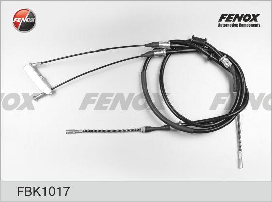 Fenox FBK1017 - Трос стояночного тормоза autodnr.net
