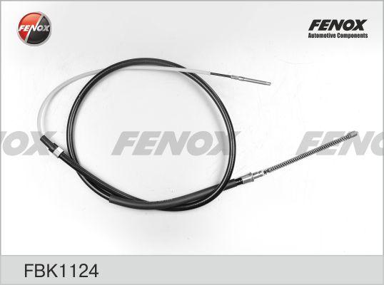 Fenox FBK1124 - Тросик, cтояночный тормоз autodnr.net