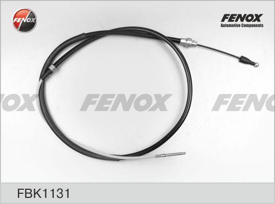 Fenox FBK1131 - Тросик, cтояночный тормоз autodnr.net