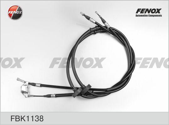 Fenox FBK1138 - Трос, гальмівна система autocars.com.ua