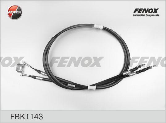 Fenox FBK1143 - Трос, гальмівна система autocars.com.ua