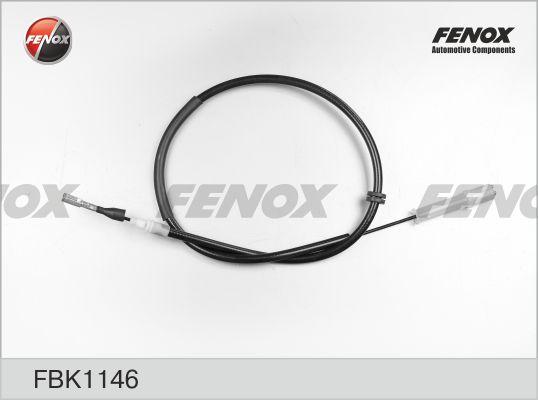 Fenox FBK1146 - Тросик, cтояночный тормоз autodnr.net
