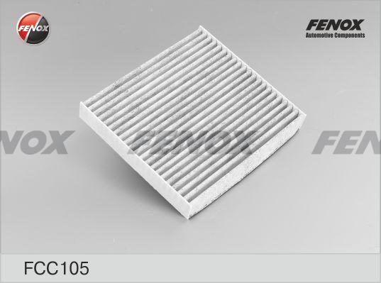 Fenox FCC105 - Фільтр, повітря у внутрішній простір autocars.com.ua
