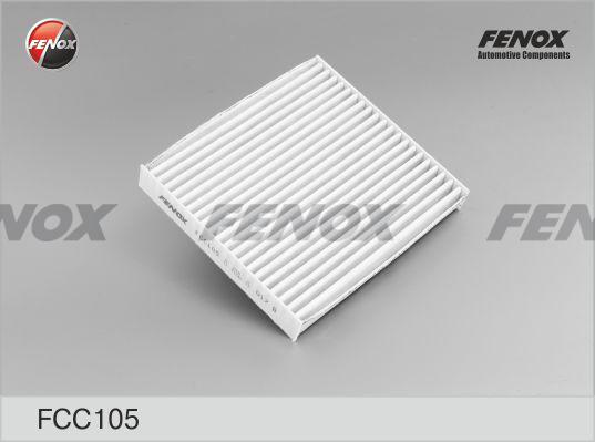 Fenox FCC105 - Фільтр, повітря у внутрішній простір autocars.com.ua