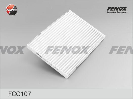 Fenox FCC107 - Фільтр, повітря у внутрішній простір autocars.com.ua