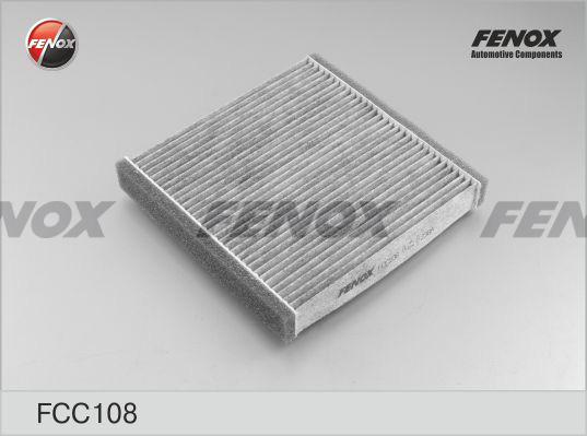 Fenox FCC108 - Фільтр, повітря у внутрішній простір autocars.com.ua