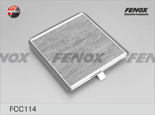 Fenox FCC114 - Фільтр, повітря у внутрішній простір autocars.com.ua