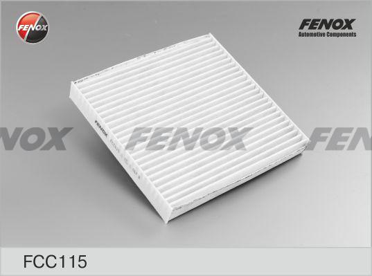 Fenox FCC115 - Фільтр, повітря у внутрішній простір autocars.com.ua