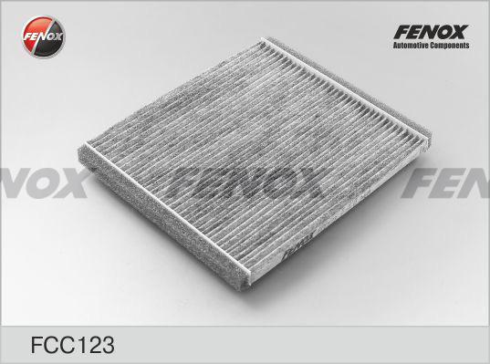 Fenox FCC123 - Фільтр, повітря у внутрішній простір autocars.com.ua