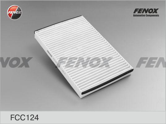 Fenox FCC124 - Фільтр, повітря у внутрішній простір autocars.com.ua