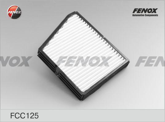Fenox FCC125 - Фільтр, повітря у внутрішній простір autocars.com.ua