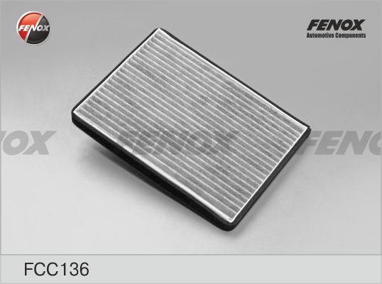 Fenox FCC136 - Фільтр, повітря у внутрішній простір autocars.com.ua