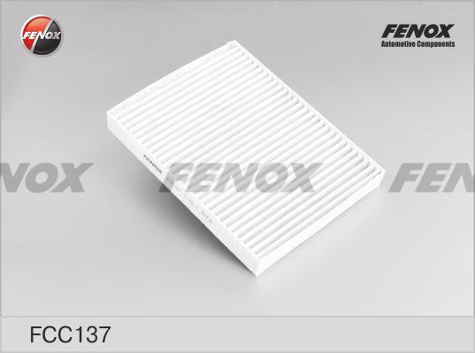 Fenox FCC137 - Фільтр, повітря у внутрішній простір autocars.com.ua