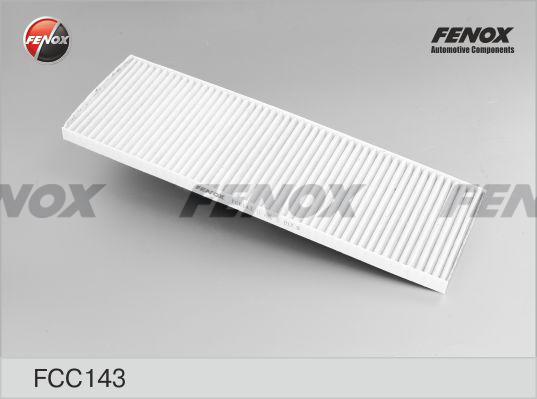 Fenox FCC143 - Фільтр, повітря у внутрішній простір autocars.com.ua