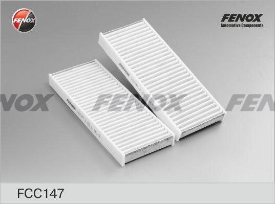 Fenox FCC147 - Фільтр, повітря у внутрішній простір autocars.com.ua