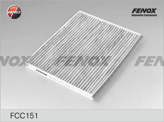 Fenox FCC151 - Фільтр, повітря у внутрішній простір autocars.com.ua