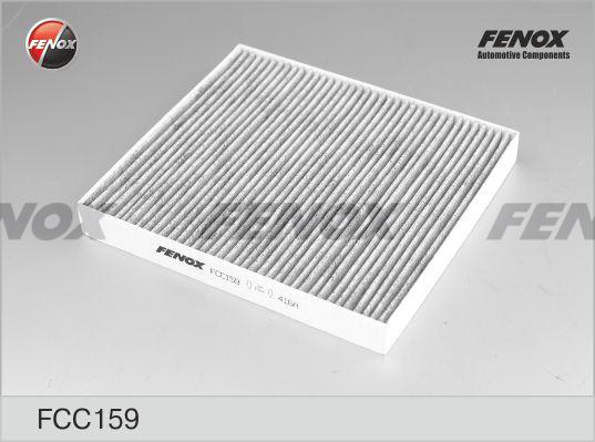 Fenox FCC159 - Фільтр, повітря у внутрішній простір autocars.com.ua