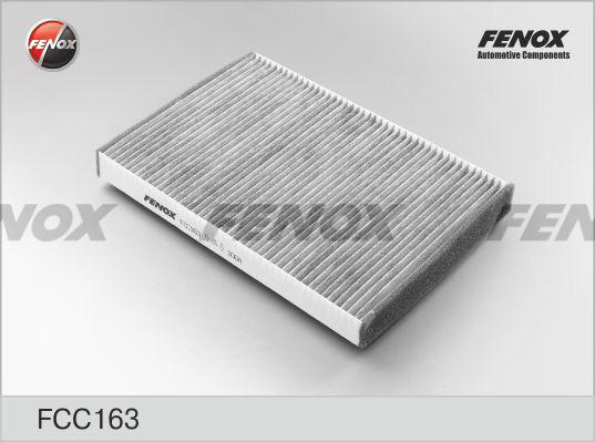 Fenox FCC163 - Фільтр, повітря у внутрішній простір autocars.com.ua