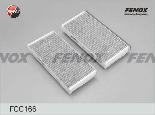 Fenox FCC166 - Фільтр, повітря у внутрішній простір autocars.com.ua