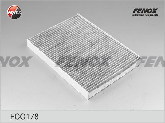 Fenox FCC178 - Фільтр, повітря у внутрішній простір autocars.com.ua