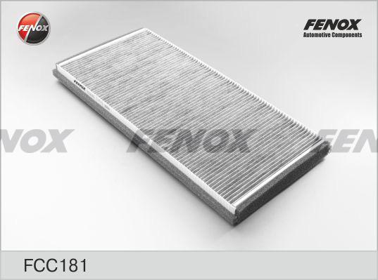 Fenox FCC181 - Фільтр, повітря у внутрішній простір autocars.com.ua