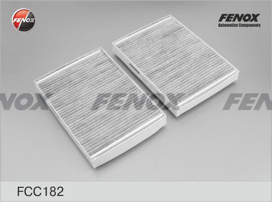 Fenox FCC182 - Фільтр, повітря у внутрішній простір autocars.com.ua
