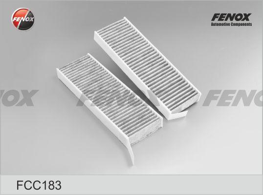 Fenox FCC183 - Фільтр, повітря у внутрішній простір autocars.com.ua