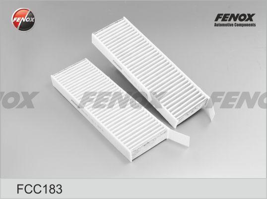 Fenox FCC183 - Фільтр, повітря у внутрішній простір autocars.com.ua