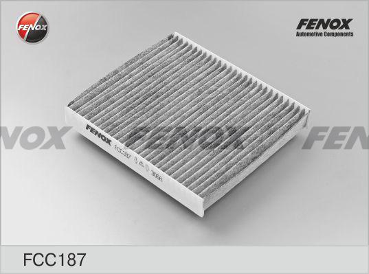 Fenox FCC187 - Фільтр, повітря у внутрішній простір autocars.com.ua