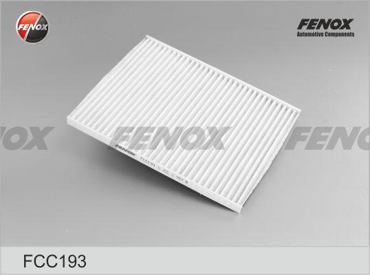 Fenox FCC193 - Фільтр, повітря у внутрішній простір autocars.com.ua