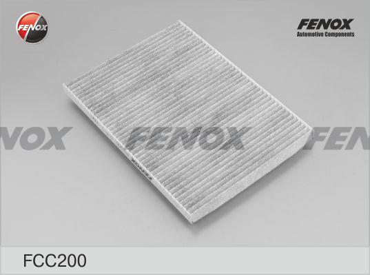 Fenox FCC200 - Фільтр, повітря у внутрішній простір autocars.com.ua